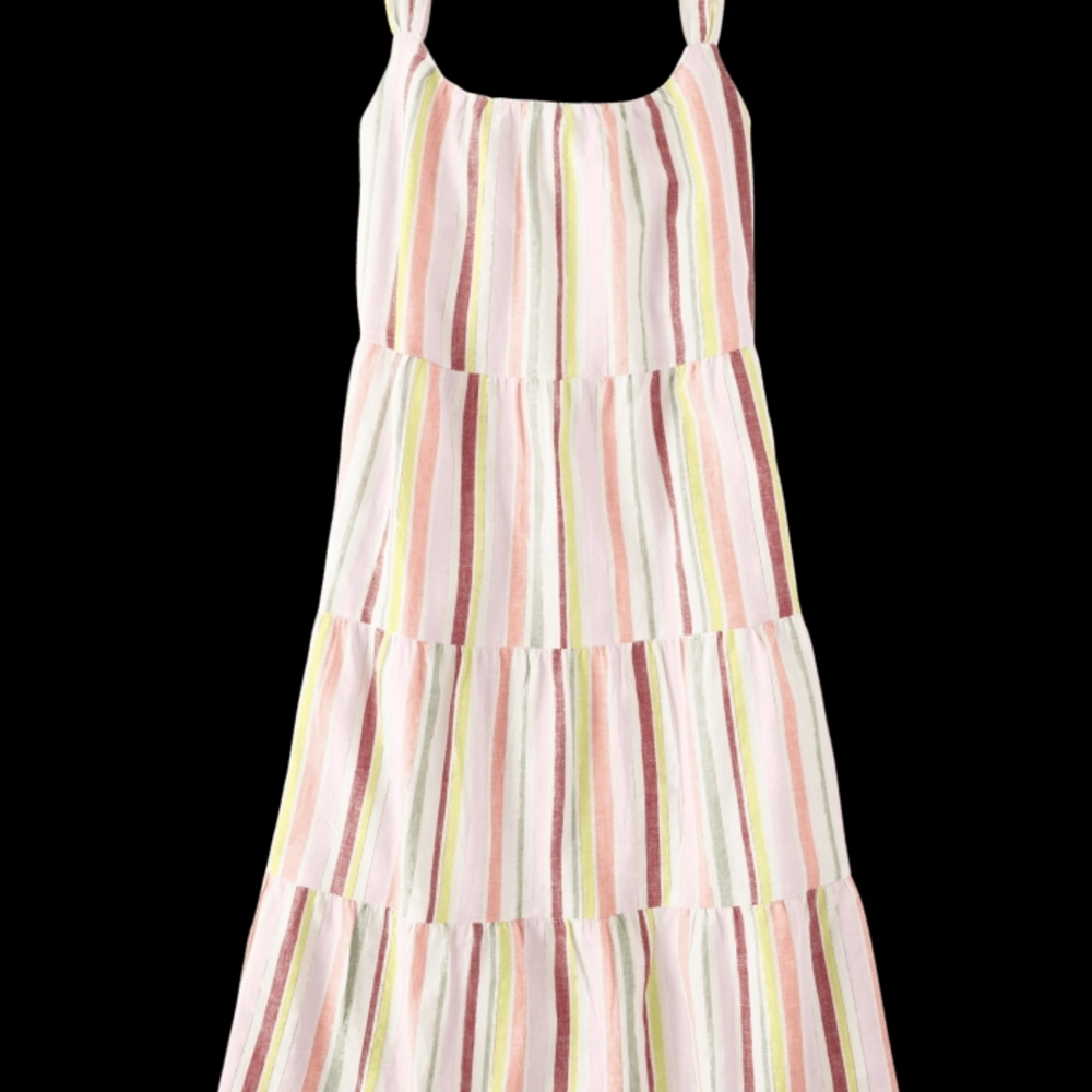 New XXL Women's Striped Sun Dress/ Beach Cover-up